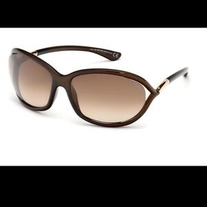 Tom Ford Jennifer Brown Wrap Around Designer Sunglasses Frames Glasses